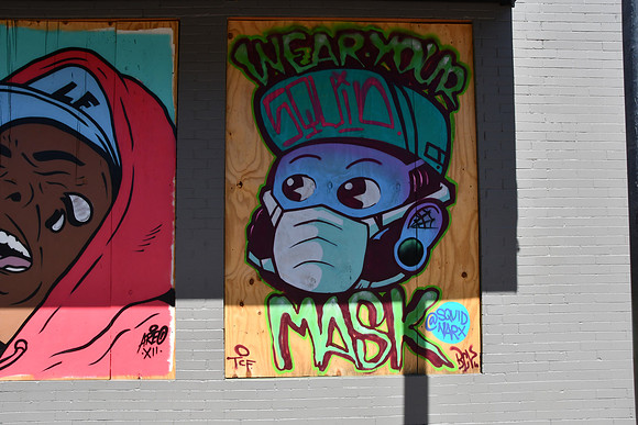 Sixth Street Pandemic Close Down 0018