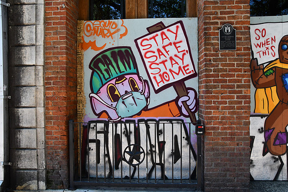 Sixth Street Pandemic Close Down 0038