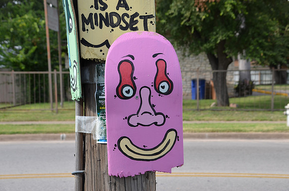 Skateboards On A Utility Pole 0001c