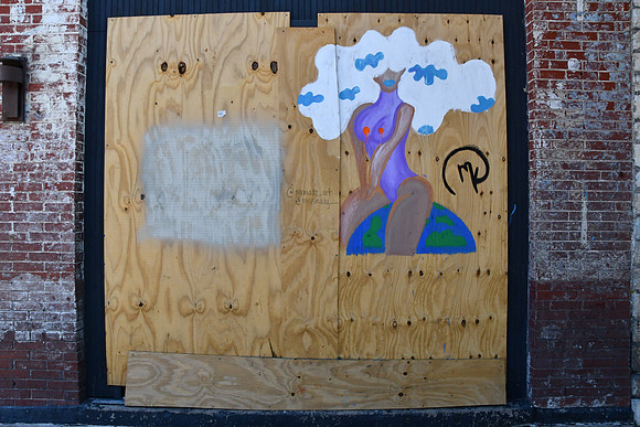 Sixth Street Pandemic Close Down 0009