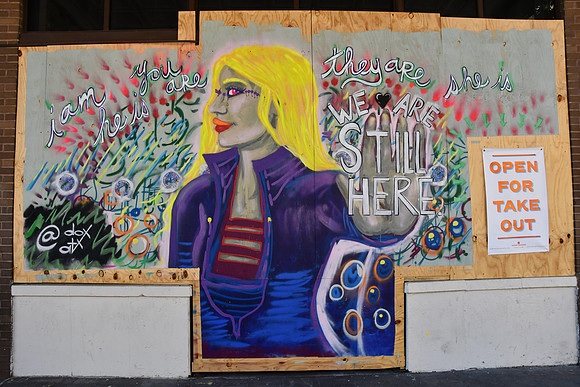 Sixth Street Pandemic Close Down 0031