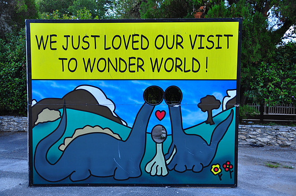 Wonder World Cave Photo Cutout Board 0001