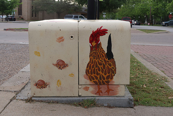 Electrical Box - Chickens 0001b