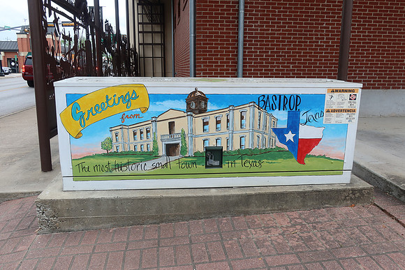 Electrical Box - Greetings from Bastrop 0001
