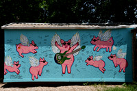 Flying Pigs Mural 0001