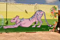 Cat & Fish Mural 0001c