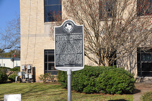 Burleson County in World War II