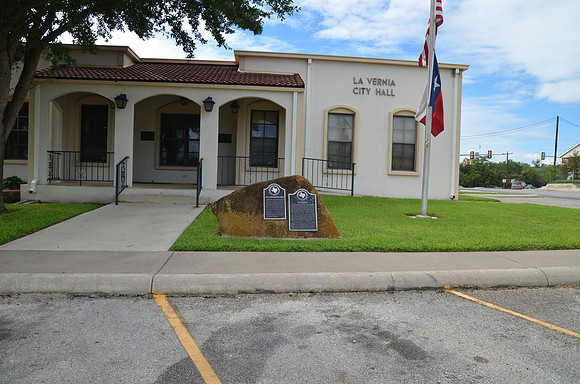 "La Vernia","Wilson County Texas Historical Marker"