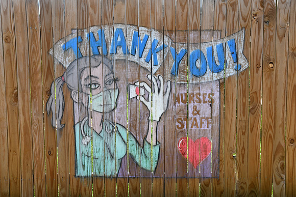 Corona Virus Mural - Round Rock 0001f