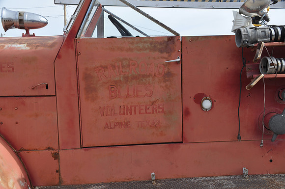 Fire Truck - Alpine, Texas 0001b