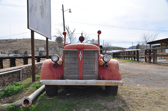 Fire Truck - Alpine, Texas 0001f