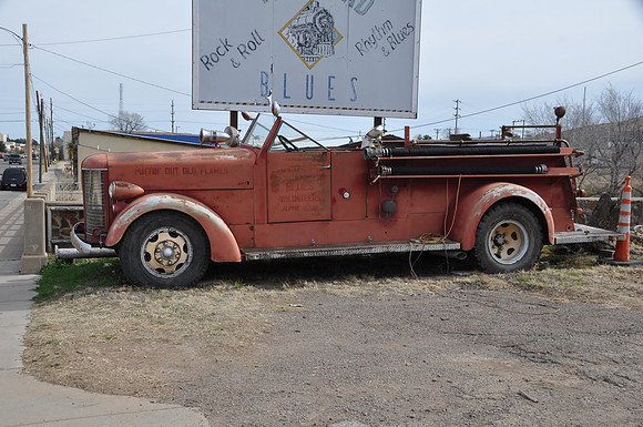 Fire Truck - Alpine, Texas 0001a